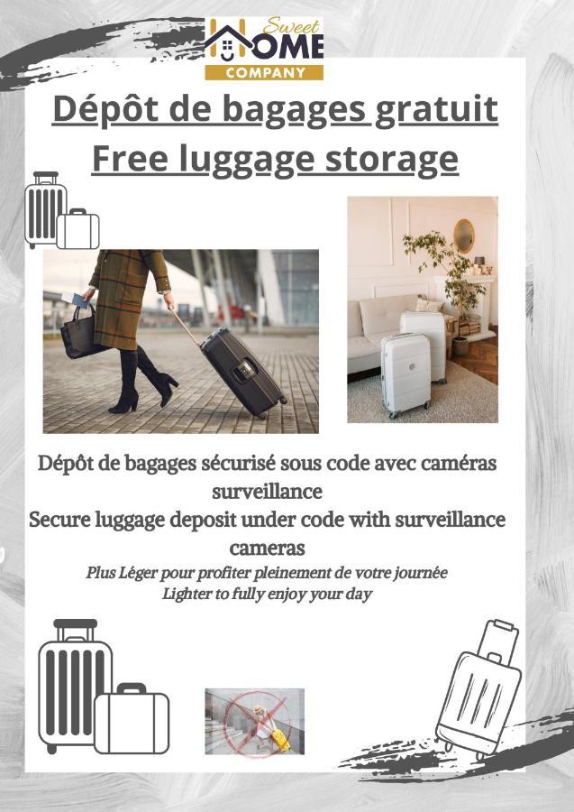 Appart Cosy Hypercentre Blois 5Mn Chateau Parking Voiture Velos Buitenkant foto